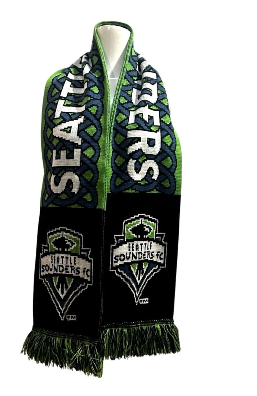 Seattle Sounders FC Soccer UK Football Neck Scarf Sports Washington MLS